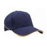Cap - mod. 4013:Navy, Cotton, Gold